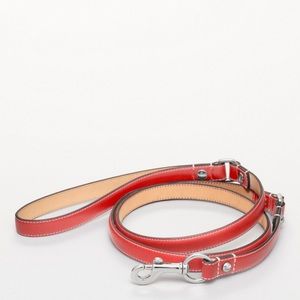 New in Package Coach Red Grommet Dog Leash size XL 22"-26” 61352 Below $350